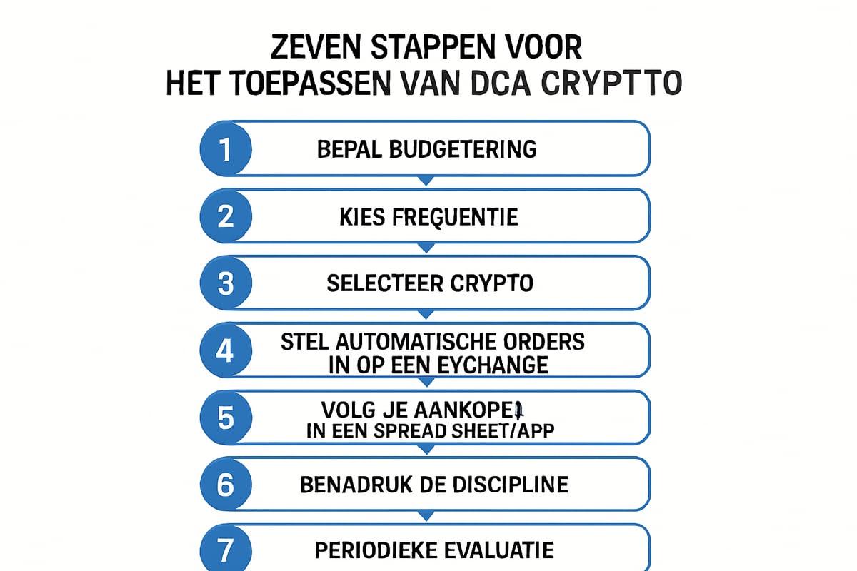 Stap-voor-Stap: Zo Pas je DCA Toe op Jouw Crypto-Investeringen