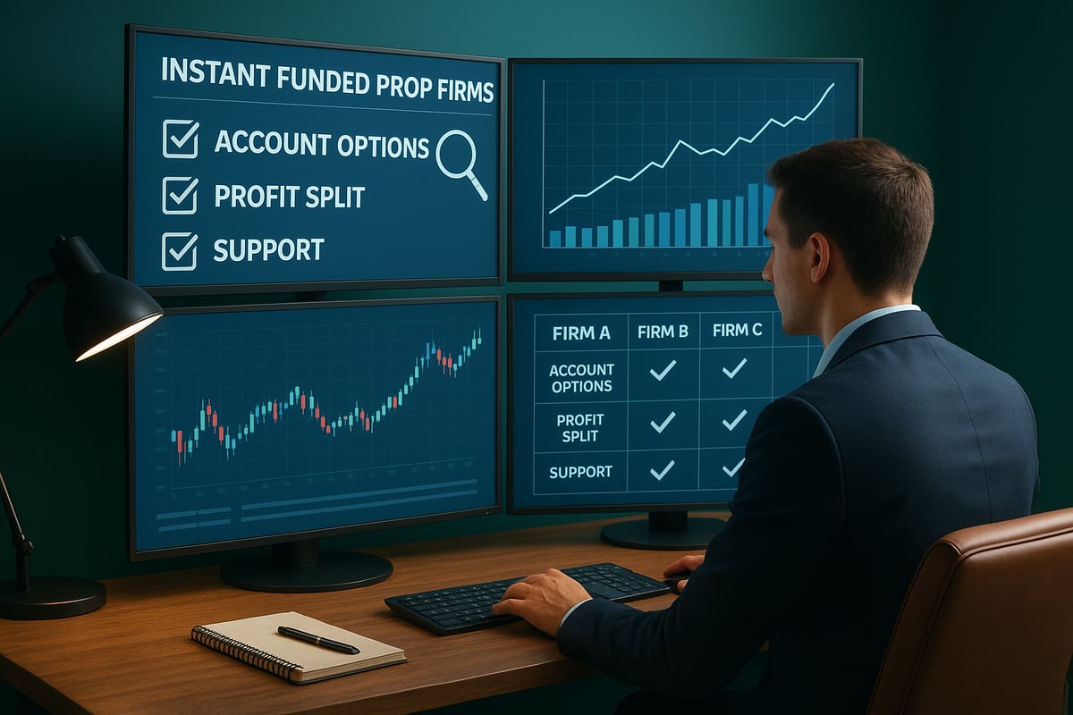 How to Choose the Right Instant Funded Prop Firm