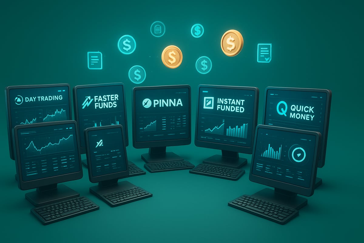 Top 7 Instant Funded Prop Firms to Try in 2025