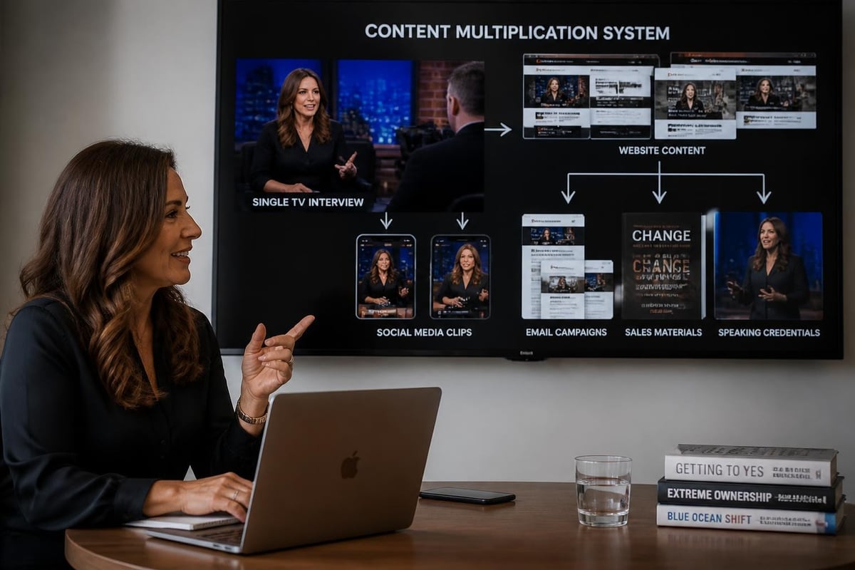 TV appearance repurposing strategy