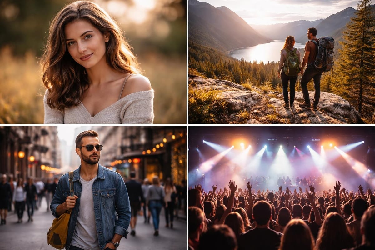 Standard zoom focal length applications