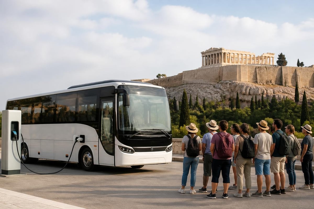 Sustainable tour bus planning