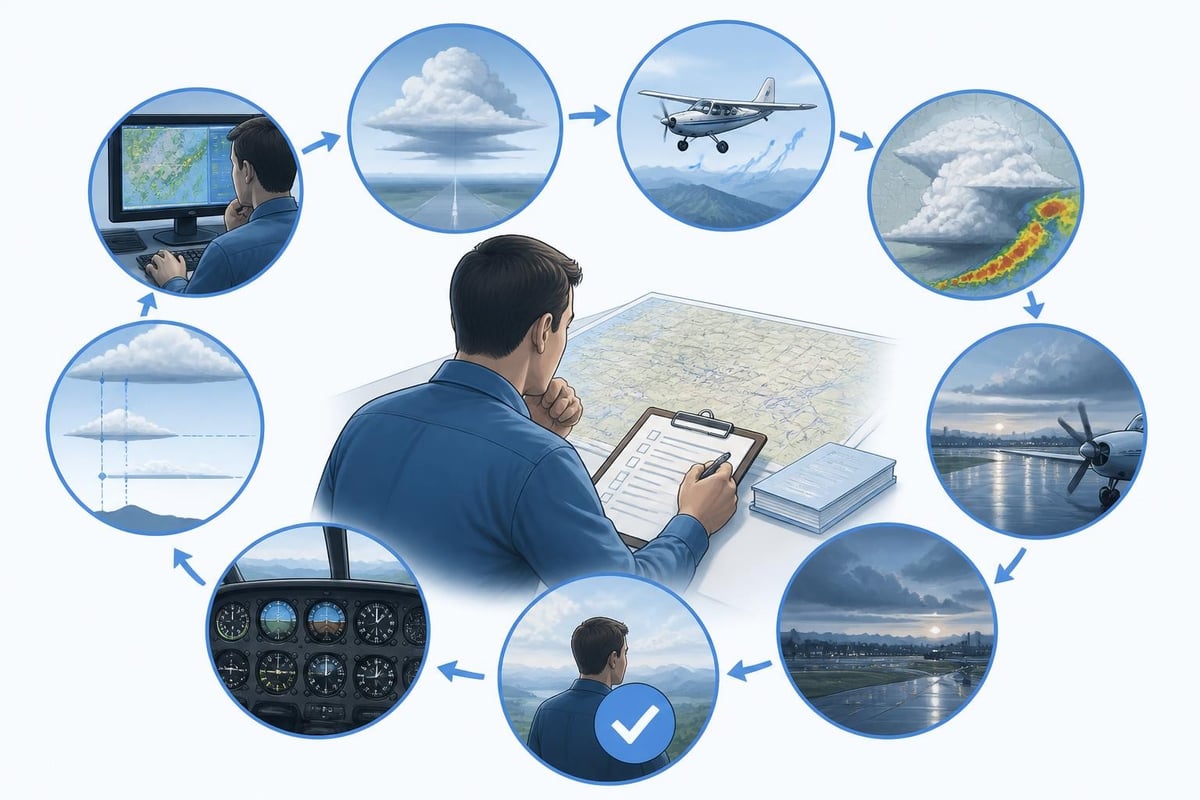 Weather decision-making workflow