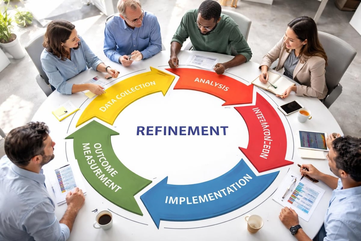 Healthcare quality improvement cycle