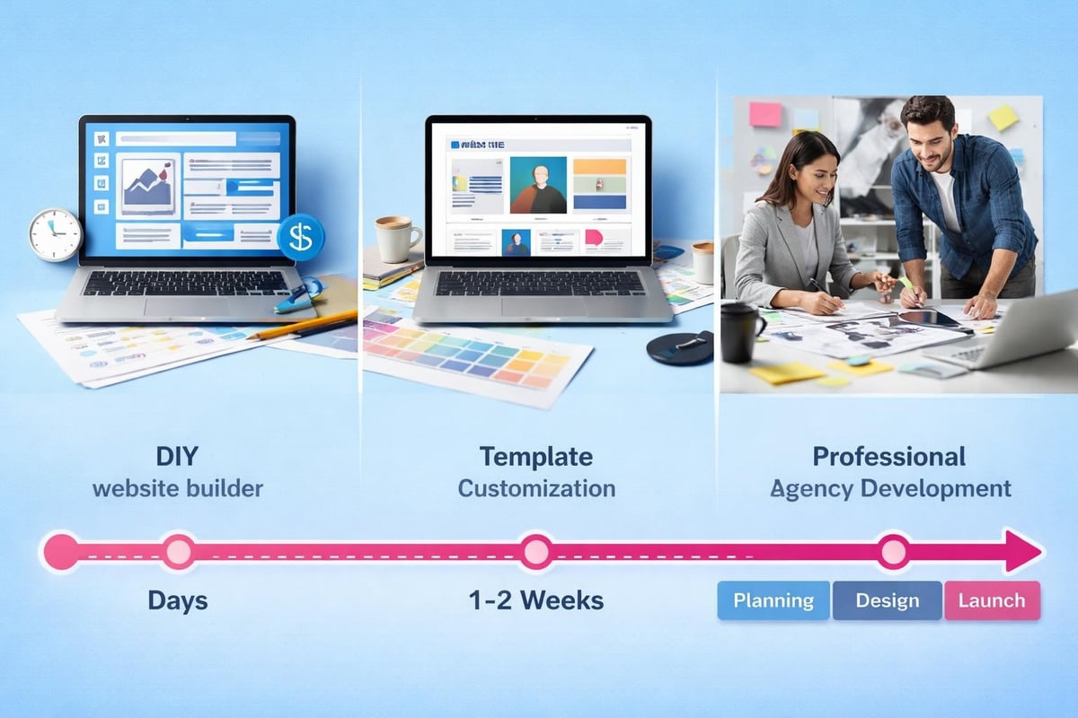 Website-Erstellung Zeitplan