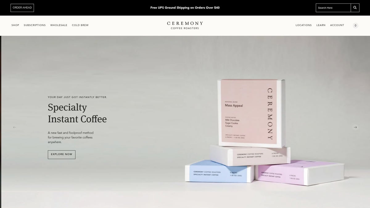 12 Inspiring Responsive Design Websites to Explore in 2025 - Ceremony Coffee