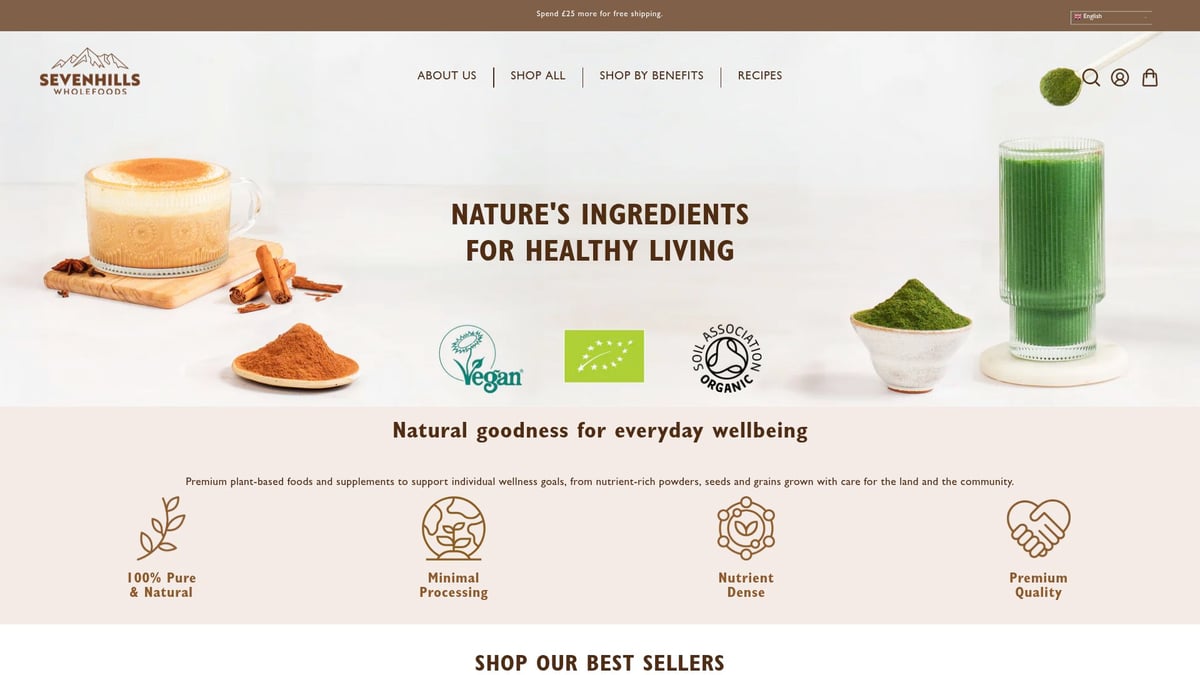 12 Inspiring Responsive Design Websites to Explore in 2025 - Seven Hills Wholefoods