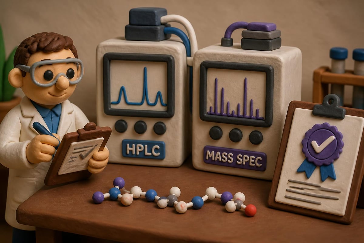 Peptide quality testing