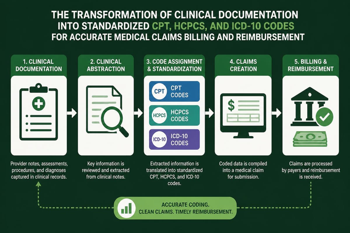Medical coding workflow