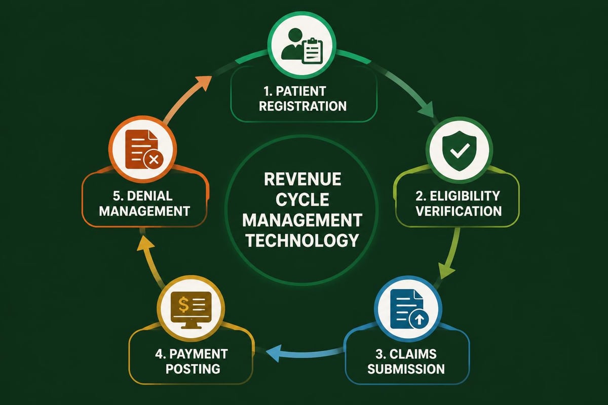 Medical billing technology stack