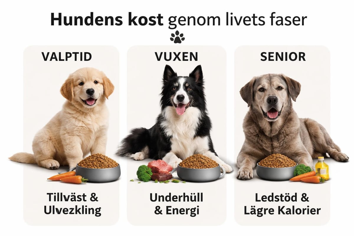 Hundkost anpassning