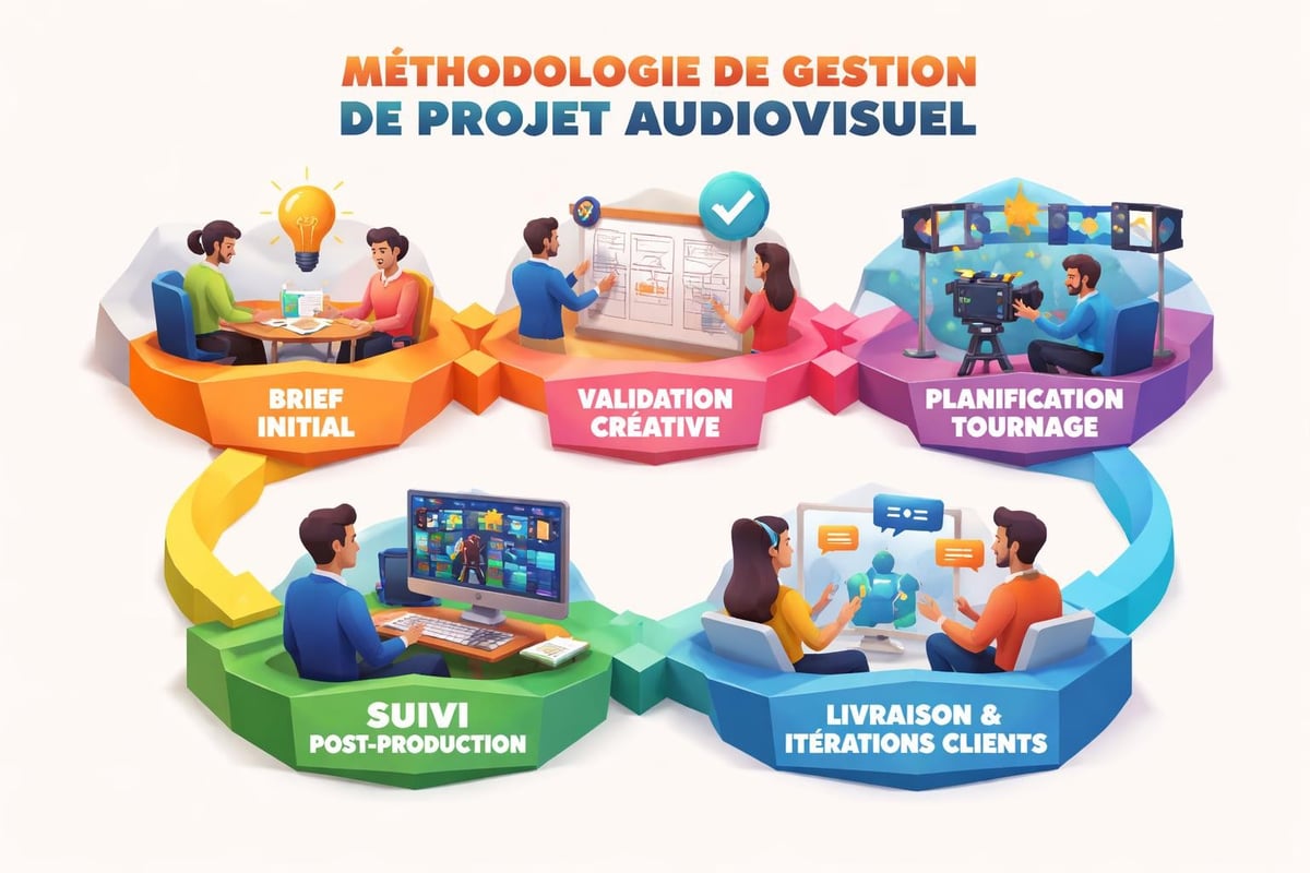 Gestion de projet audiovisuel
