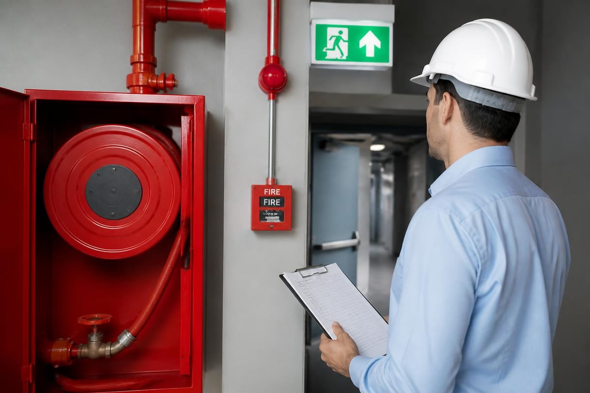 Layered fire protection approach