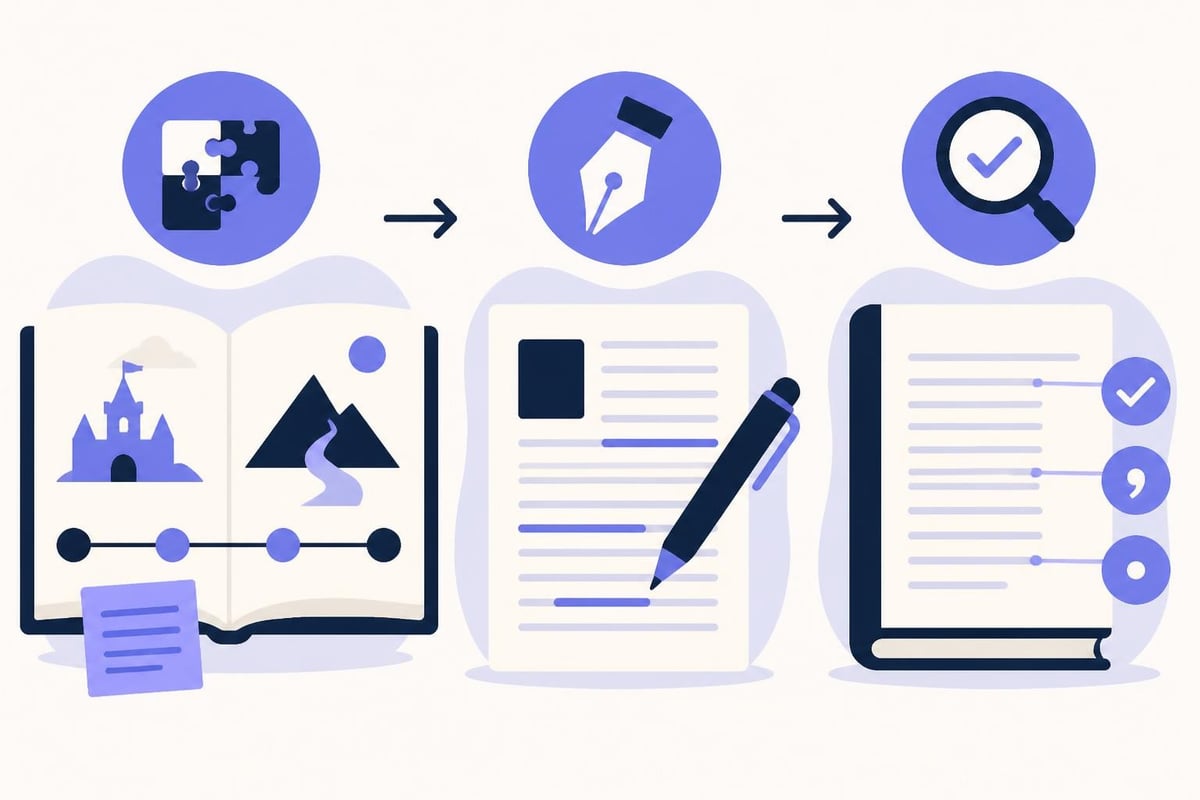 Editing workflow stages