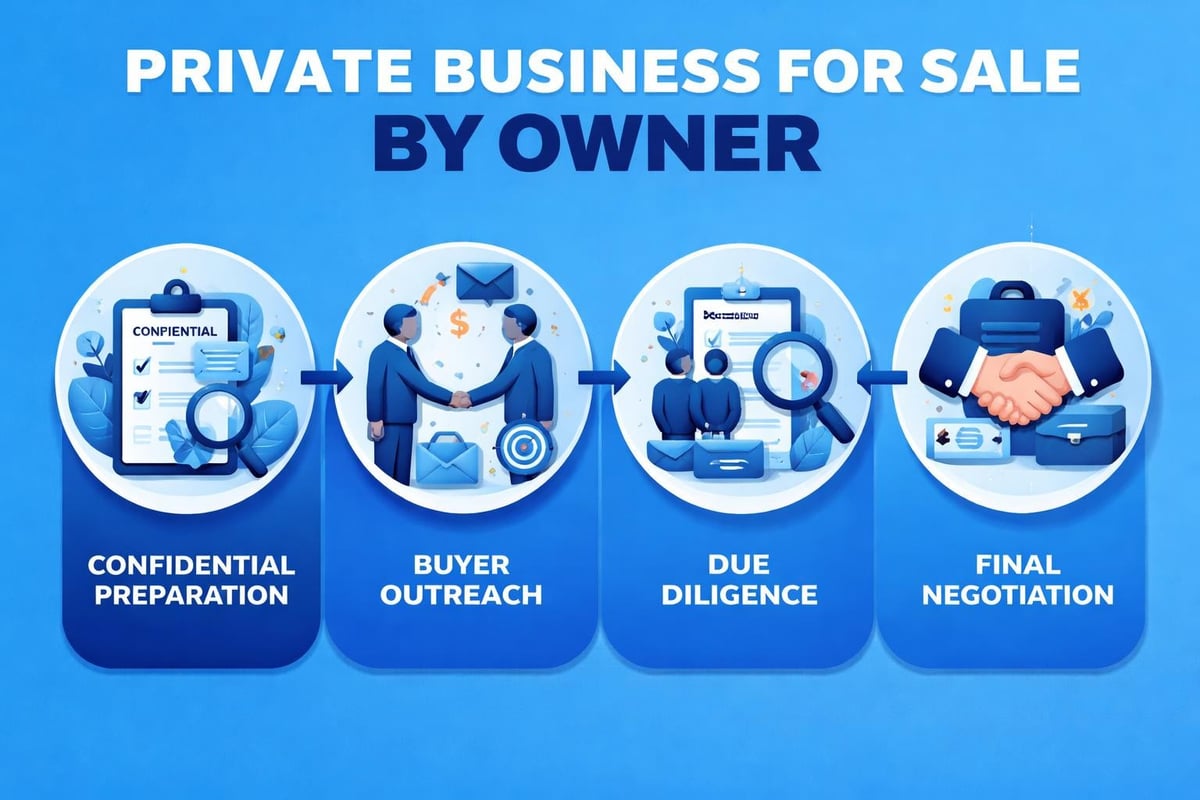 Business sale process stages