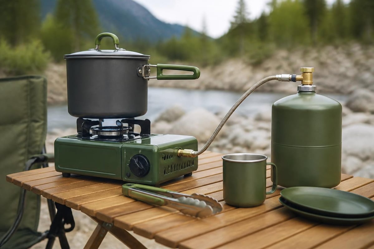 Sustainable outdoor cooking