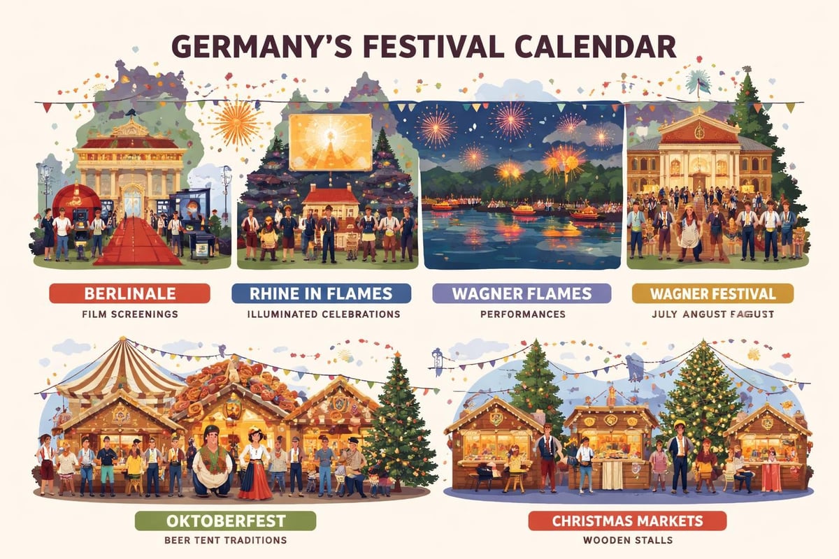 German festivals throughout the year