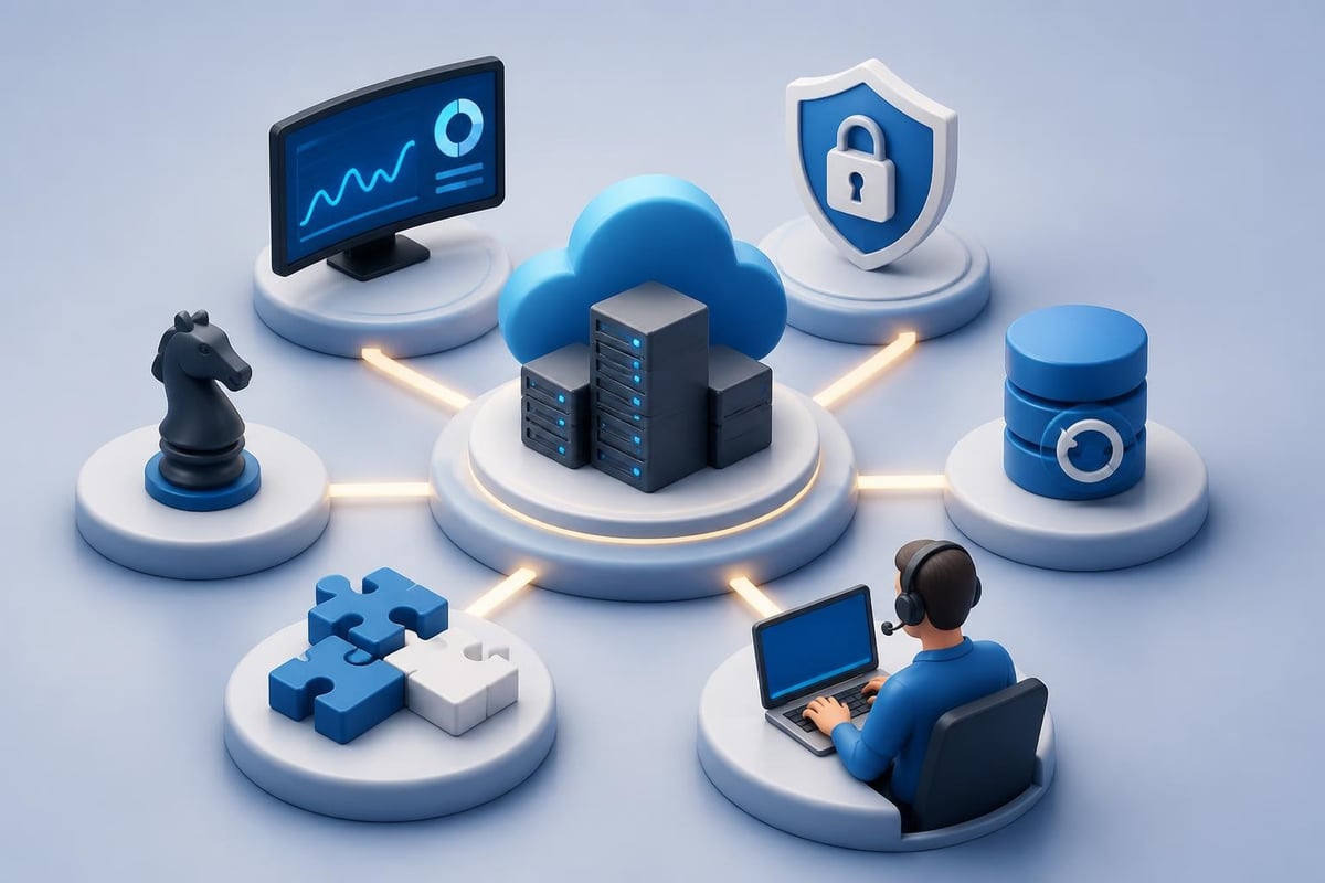 Components of managed IT services