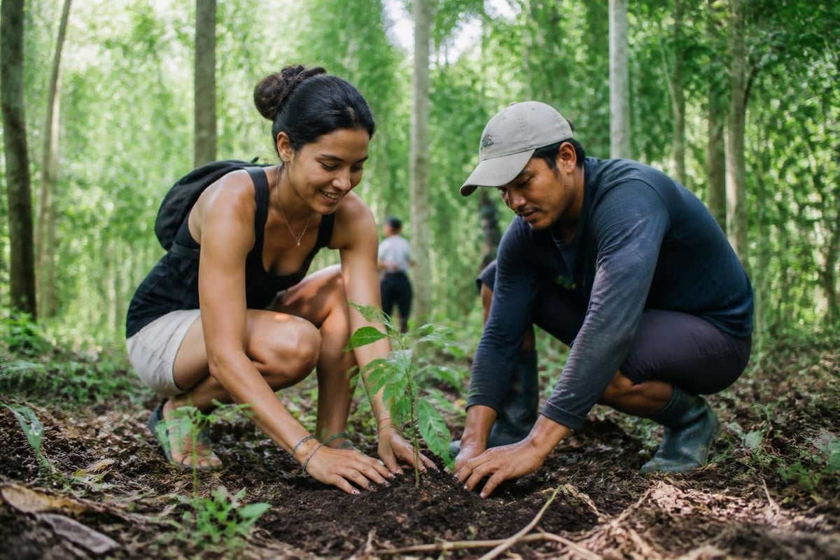 Sustainable wellness tourism