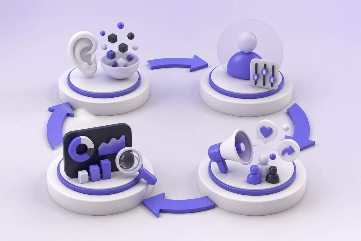 Loop marketing four stages