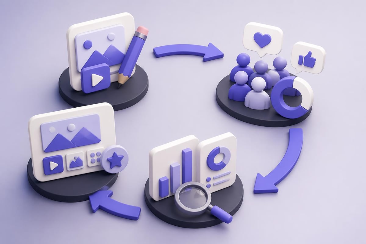 Content refinement workflow