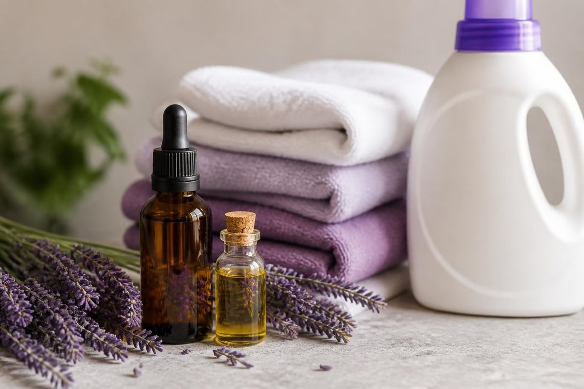 Safe lavender detergent formulation