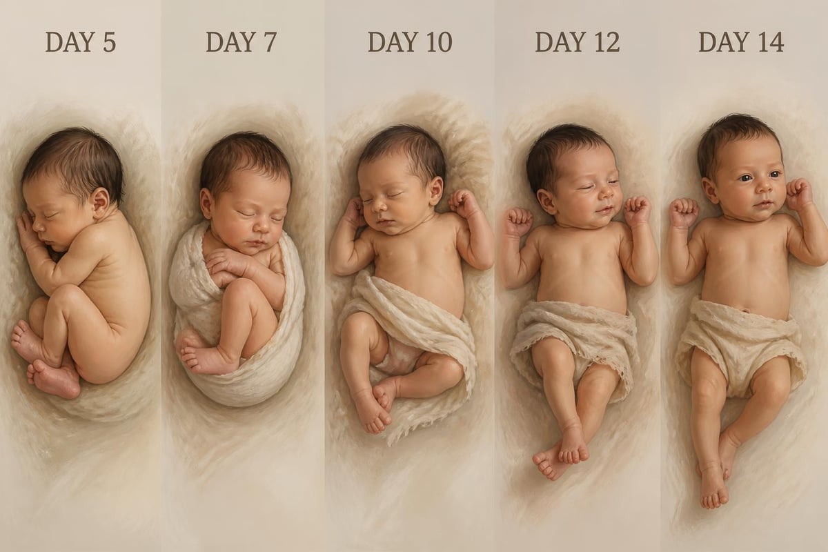 Newborn session timing window