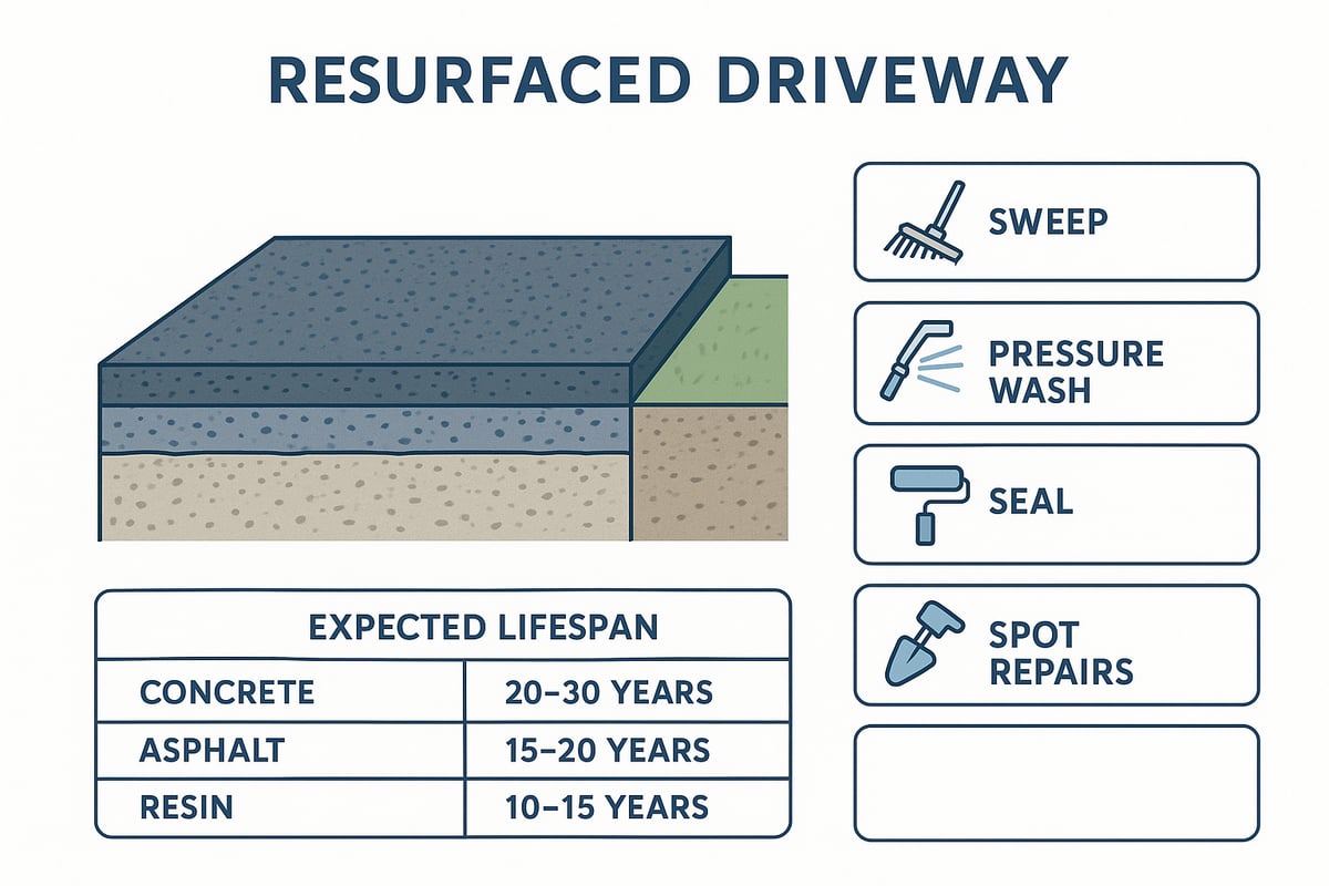 Maintenance and Longevity: Keeping Your Driveway Looking New