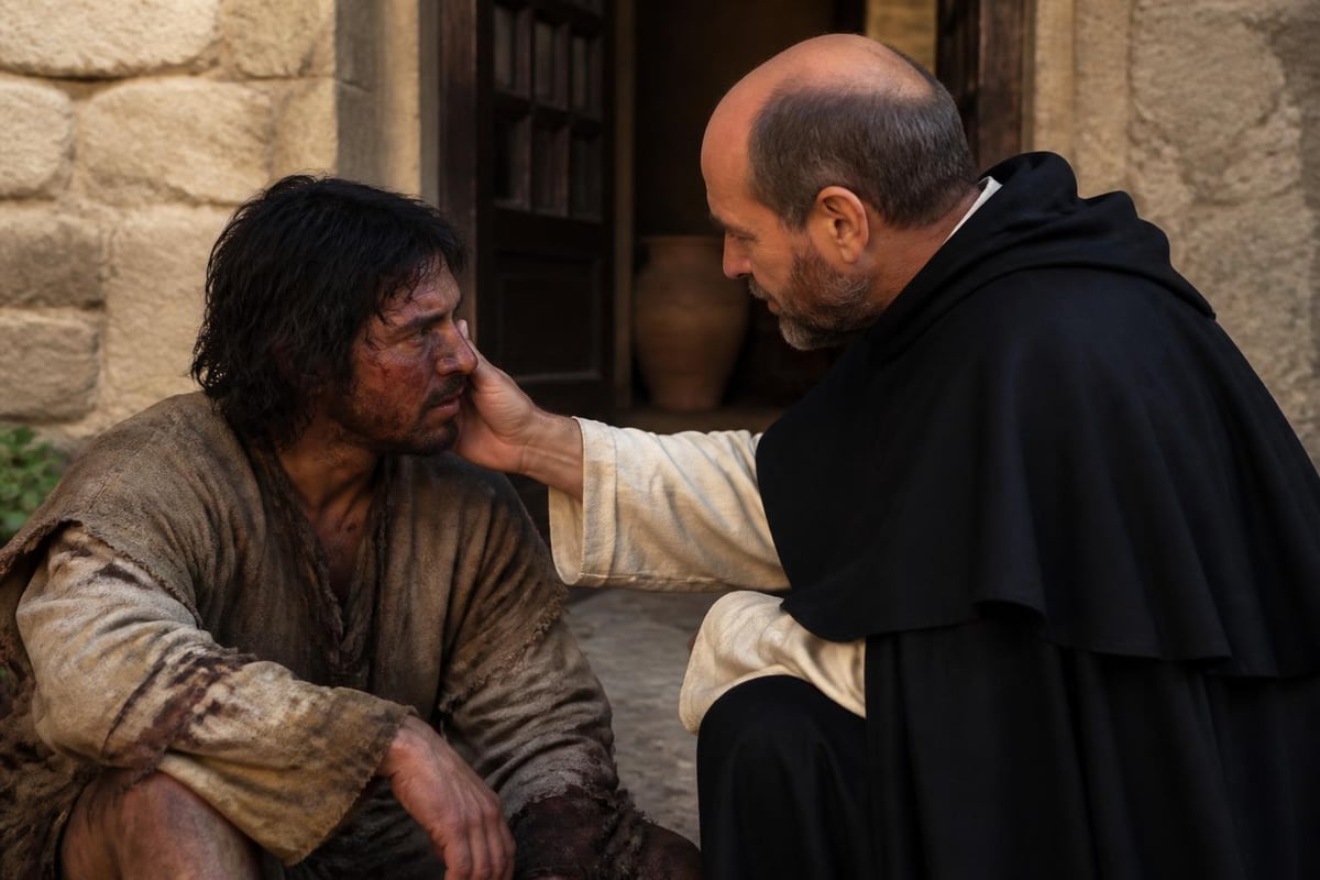 St Peregrine's conversion moment