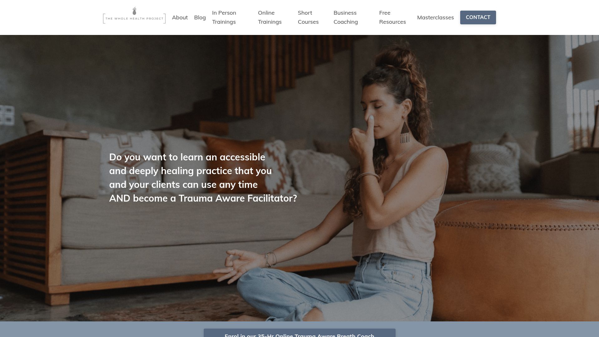 7 Best Breathwork Certification Programs for 2025 - The Whole Health Project: Trauma-Aware Breath Coach Training