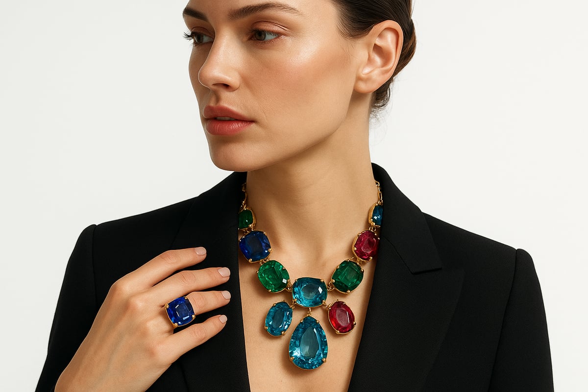 Why Large Stone Jewelry is Trending in 2026