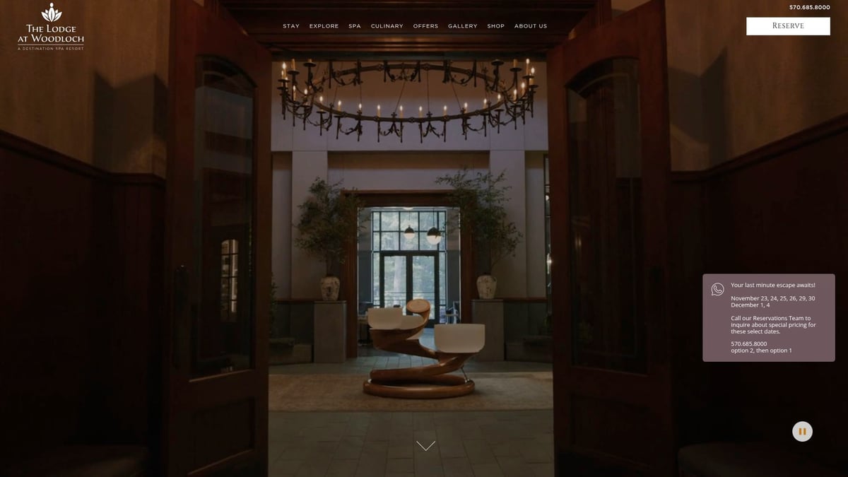 9 Amazing Luxury Break With Hot Tub Escapes for 2025 - The Lodge at Woodloch, Pennsylvania