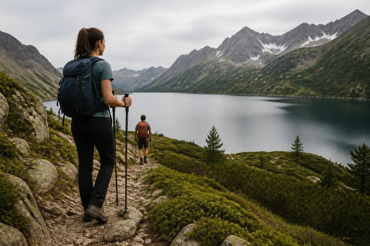Hike trekking preparation stages