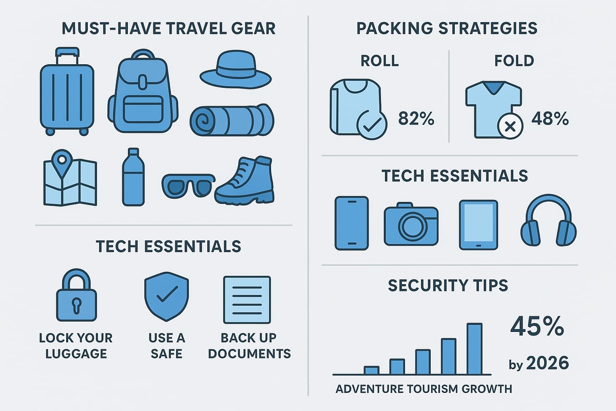 Essential Touring Gear and Packing Strategies