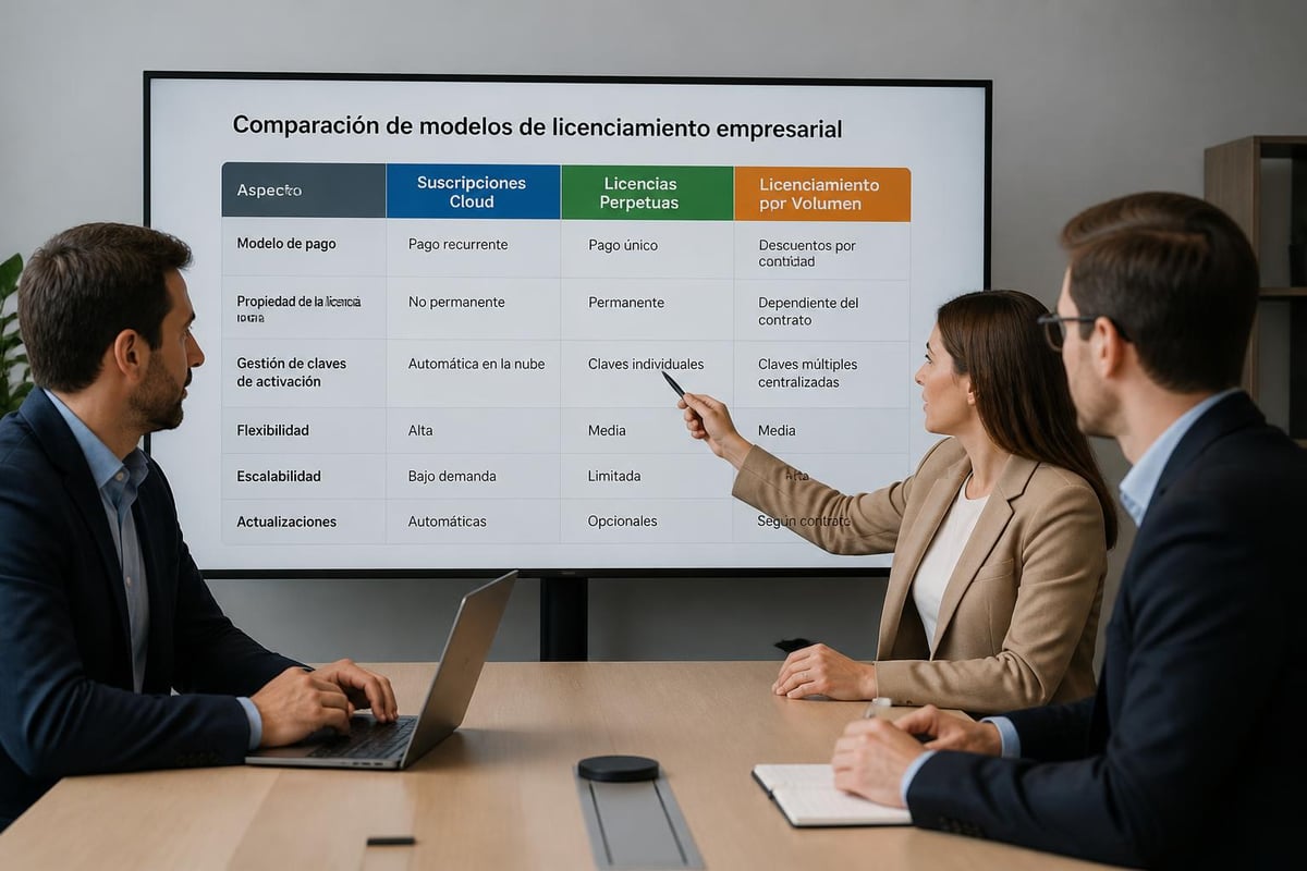 Tipos de licencias Microsoft 365