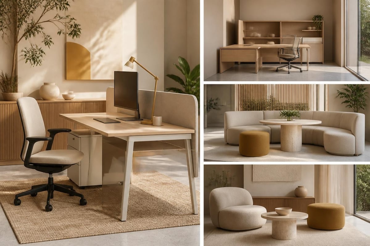Office furniture categories and ergonomic requirements