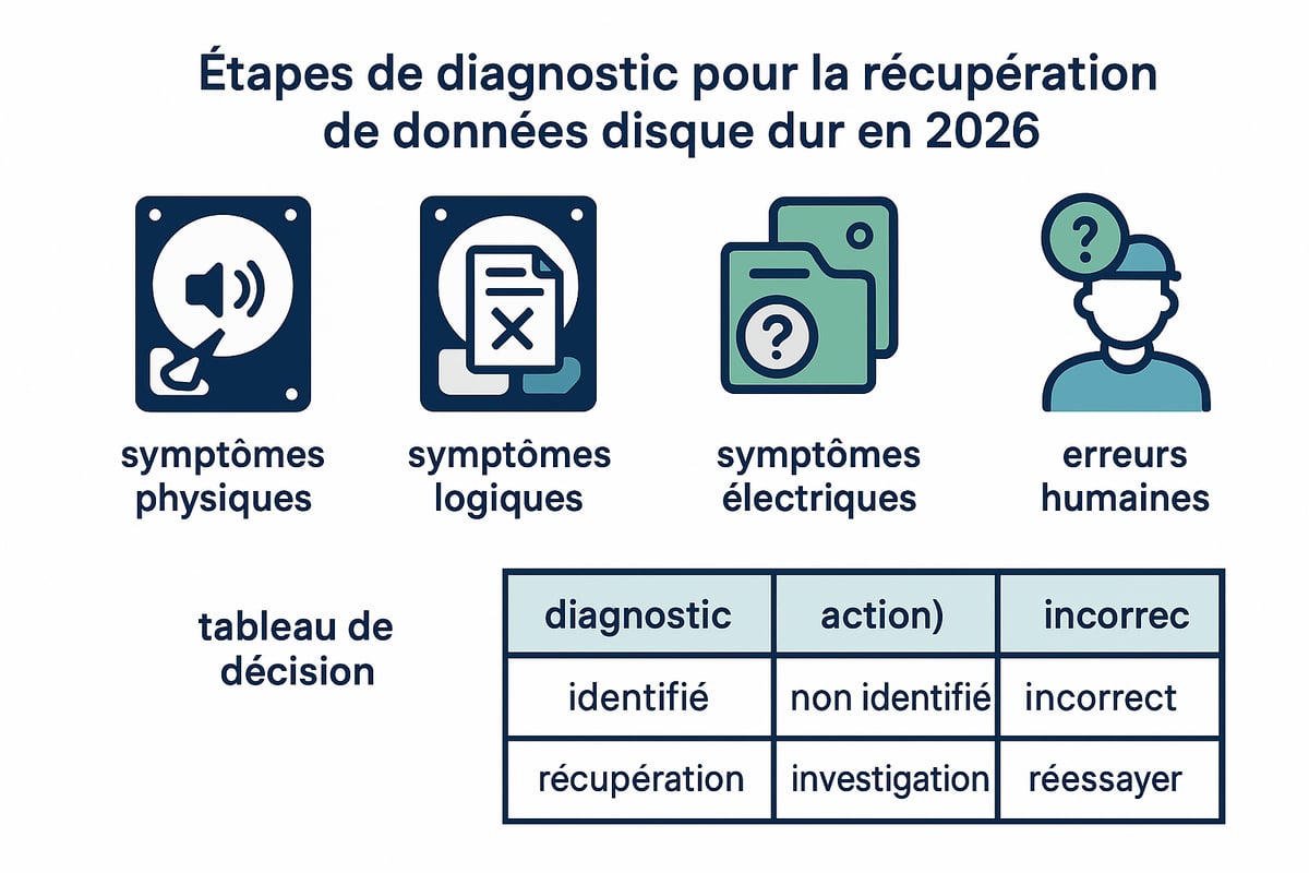Identifier la cause de la perte de données : diagnostic étape par étape