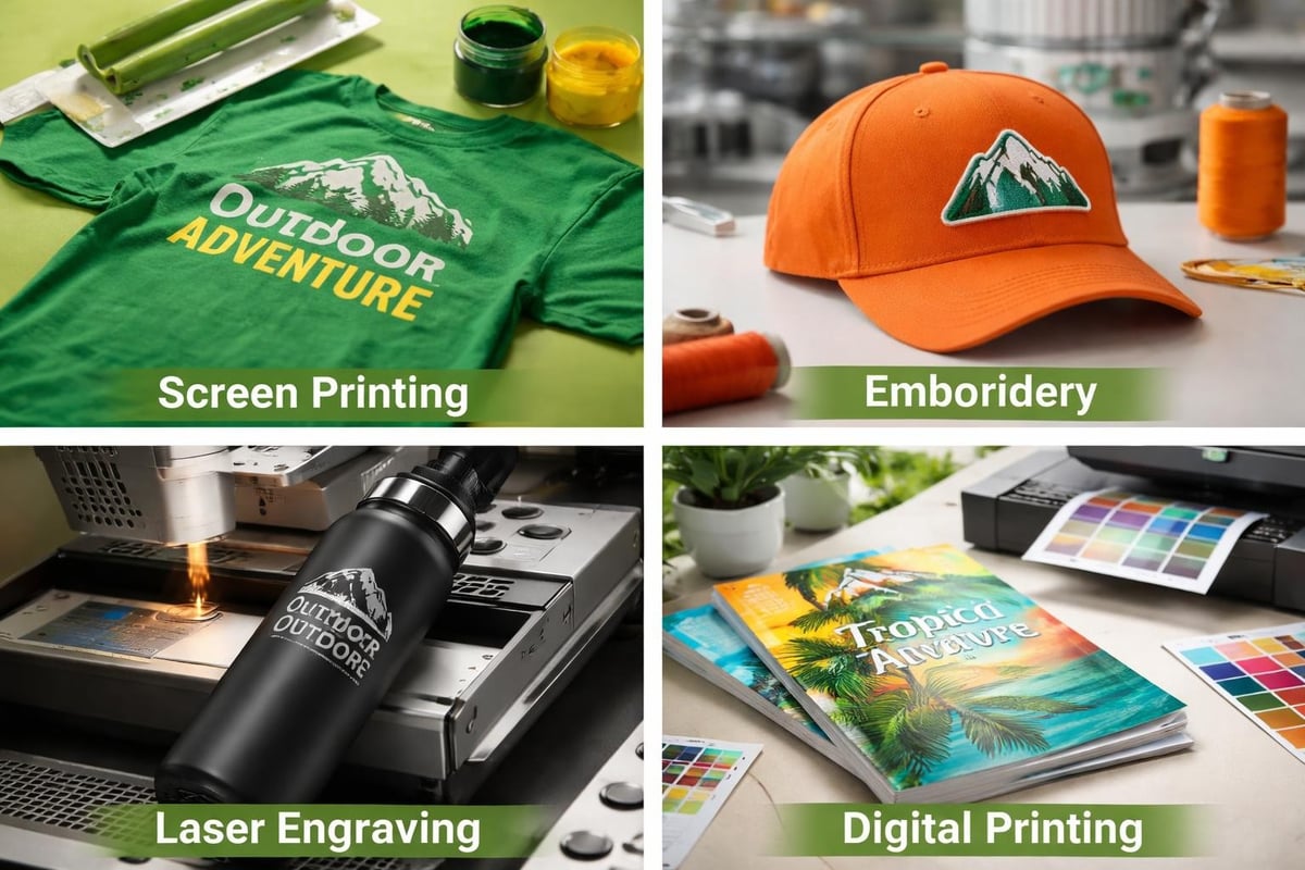 Logo customization techniques