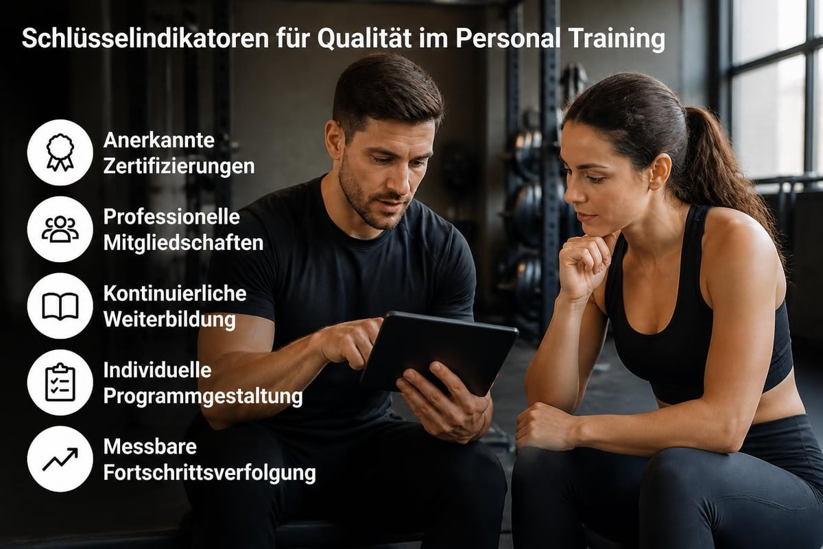 Qualitätskriterien Personal Training