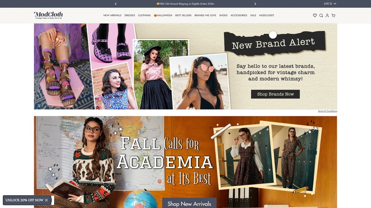 7 Best Nice Online Clothing Stores to Shop in 2025 - ModCloth
