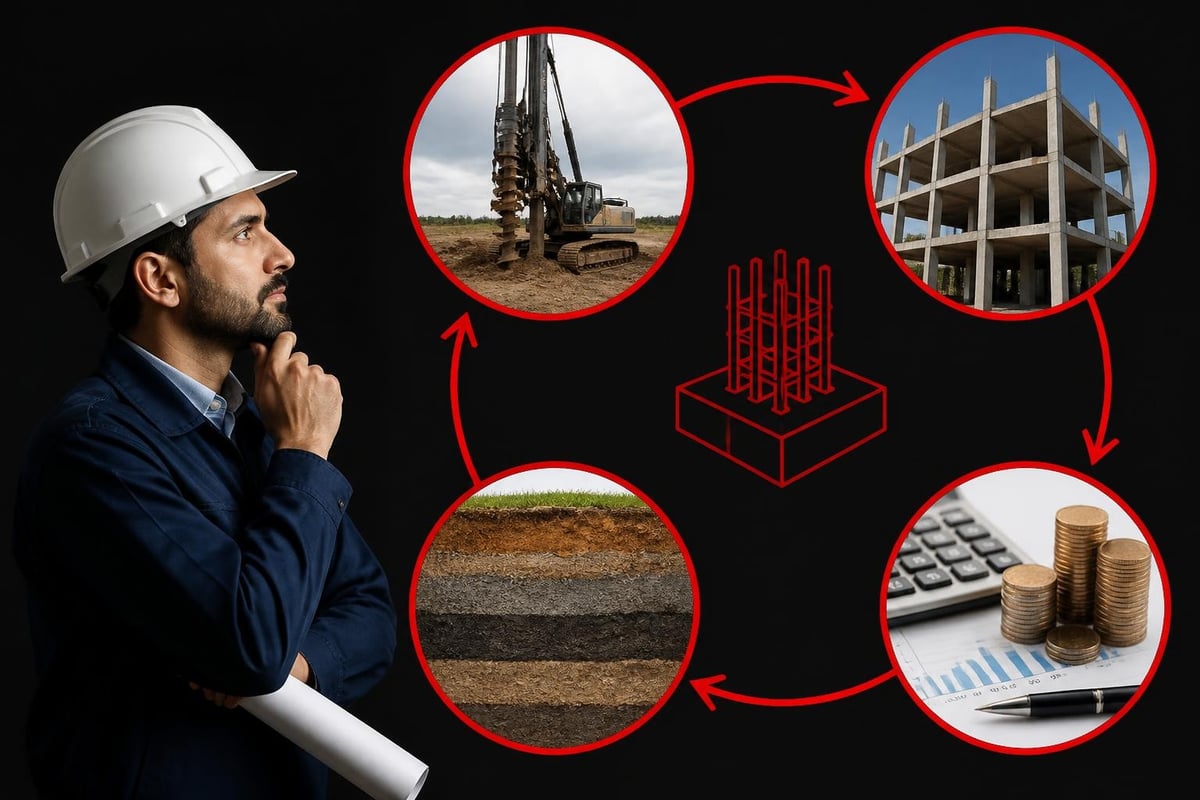 Foundation design workflow
