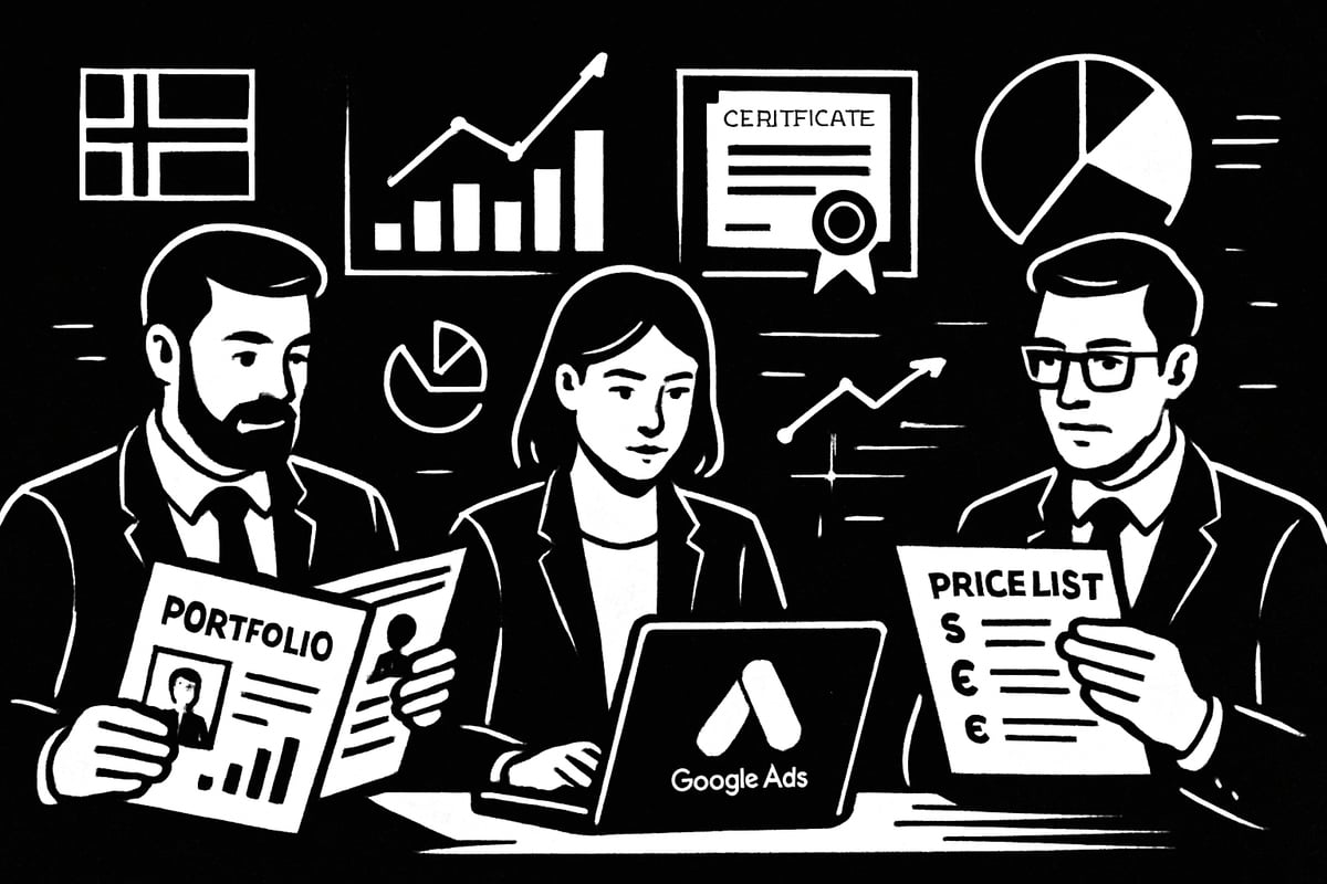 Slik velger du riktig Google Ads konsulent for din bedrift