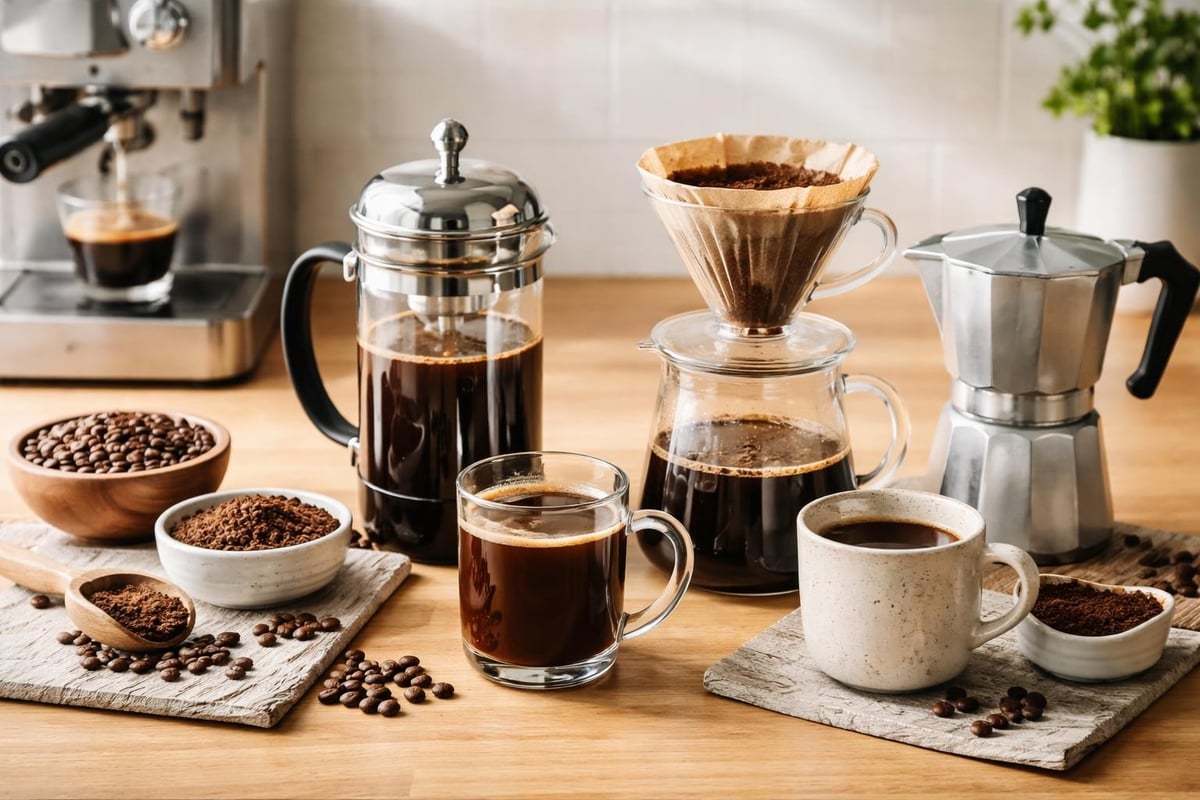 Méthodes de préparation du café