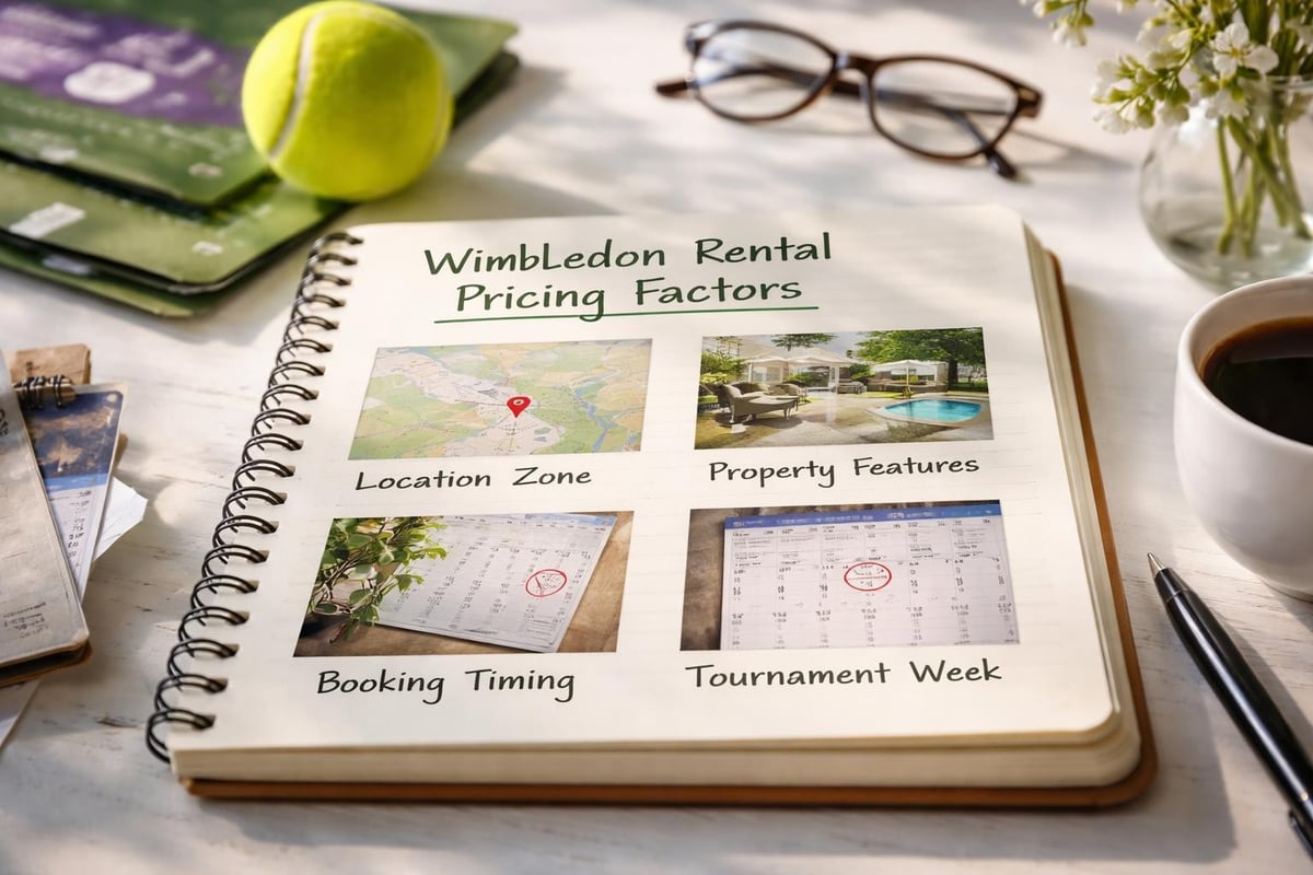 Wimbledon rental pricing factors