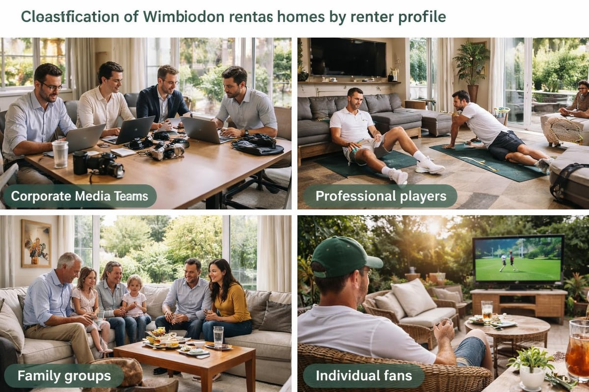 Different accommodation types