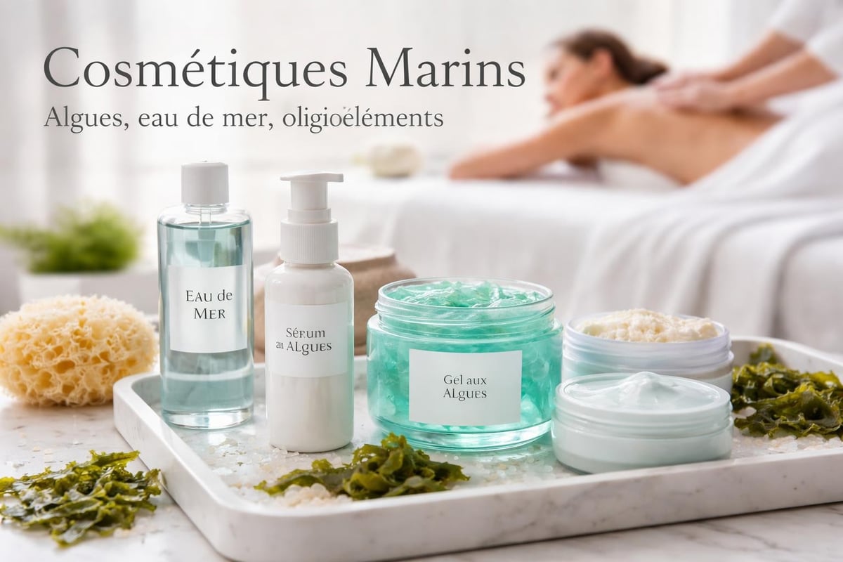 Gammes marines cosmétiques thalasso