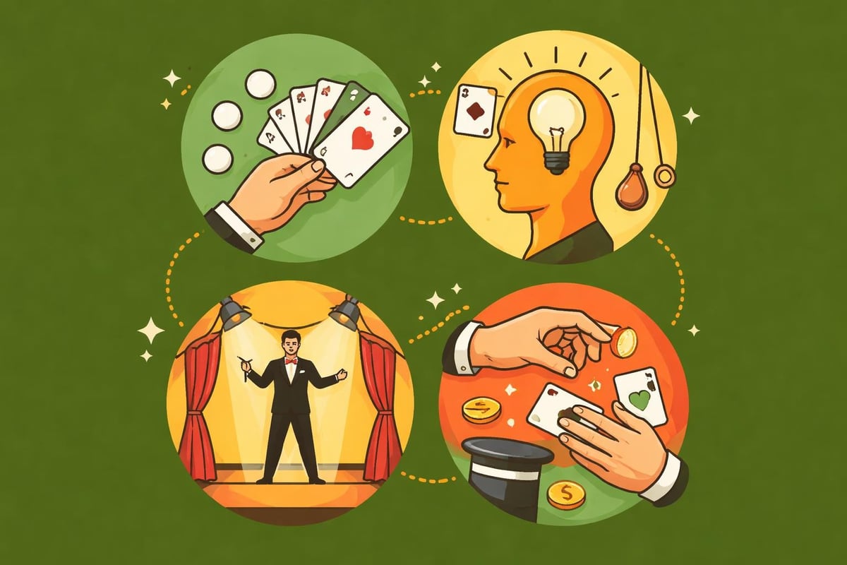 Professional magician skill development