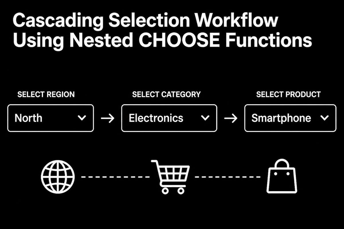 Cascading CHOOSE selections