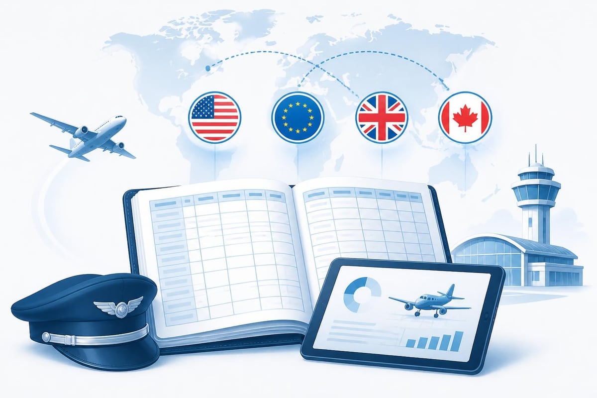 International logbook requirements