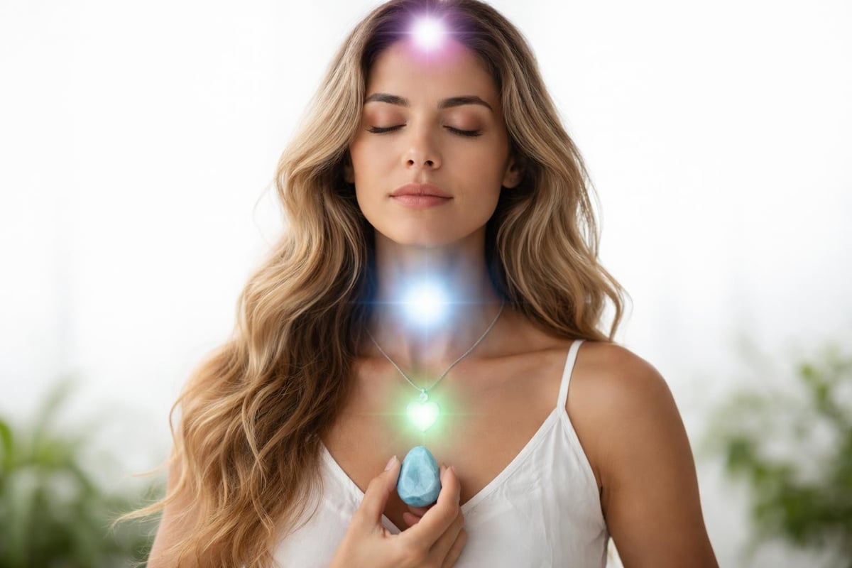 Larimar chakra energy alignment